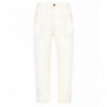 Jeans e pantaloni in cotone bianco - W32