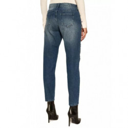 Jeans e pantaloni in cotone blu - W25