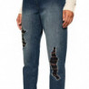 Jeans e pantaloni in cotone blu - W26