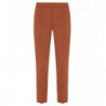 Jeans e pantaloni in poliestere marrone - S