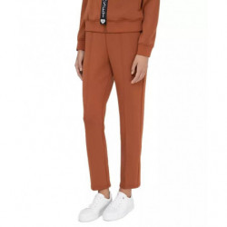 Jeans e pantaloni in poliestere marrone - S