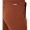 Jeans e pantaloni in poliestere marrone - S