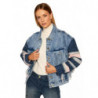 Giacche e cappotto in cotone blu - M
