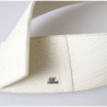 Cintura larga alla moda cotone cerato bianco sporco - 70 CM / 28 IN