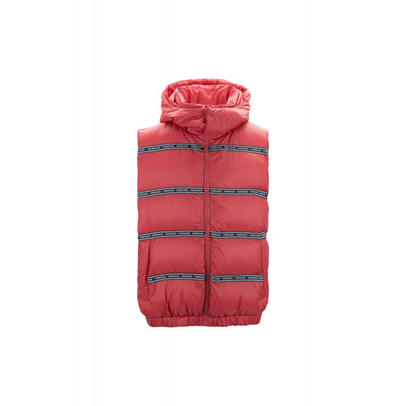 Gilet in poliestere rosso - IT50 - L