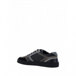 Sneakers basse in pelle di vitello nera - EU44/US11