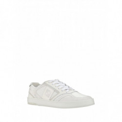 Sneakers basse in pelle di vitello bianca - EU40/US7