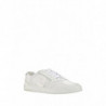 Sneakers basse in pelle di vitello bianca - EU42/US9