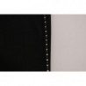 Jeans skinny in denim a vita media decorati neri - W26