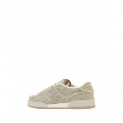 Sneakers basse in pelle di vitello grigia - EU41/US8