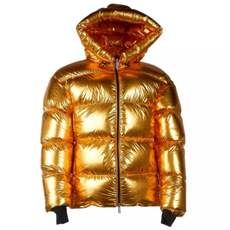 Giacche e cappotto in nylon giallo - M