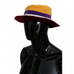 Cappello da pescatore in misto cotone con logo DG multicolor - 58 CM-M