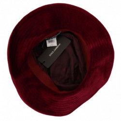 Cappello da pescatore in misto cotone con logo DG multicolor - 58 CM-M
