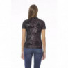 T-shirt girocollo chic con monogramma - L