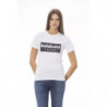 T-shirt girocollo chic a maniche corte - XL