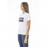 T-shirt girocollo chic a maniche corte - XL