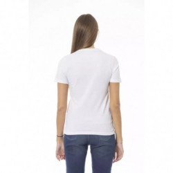 T-shirt girocollo chic a maniche corte - XL