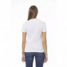 T-shirt girocollo chic a maniche corte - XL