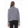 Elegante maglione invernale accogliente con collo a vulcano - L