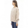 Elegante Maglione Girocollo Beige - S