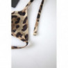 Top bikini da spiaggia cinturino metallo DG marrone leopardato - IT