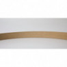 Cintura in pelle dorata con fibbia DG Crystal - 70 CM / 28 INCHES