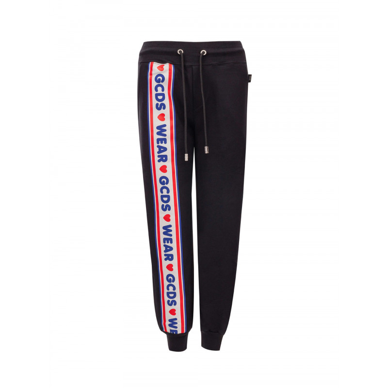 Pantaloni lunghi da jogging in tuta con logo - M
