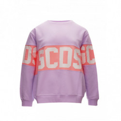 Felpa Lilla con Logo - L