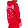 Maglione di cotone rosso - L
