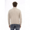 Maglione classico in lana con scollo a V Sergio Tacchini - S