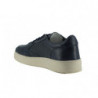 Sneakers basse in pelle blu navy - EU39/US6