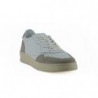 Sneakers basse in pelle bianca e beige - EU40/US7