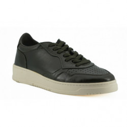 Sneakers basse in pelle marrone scuro - EU45/US12
