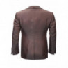 Giacca da smoking in seta marrone bronzo - IT48 - L