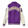 Giacca in cotone viola - L