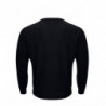 Maglione girocollo in misto lana nera - IT52 - XL