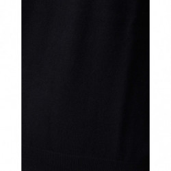 Maglione girocollo in misto lana nera - IT52 - XL