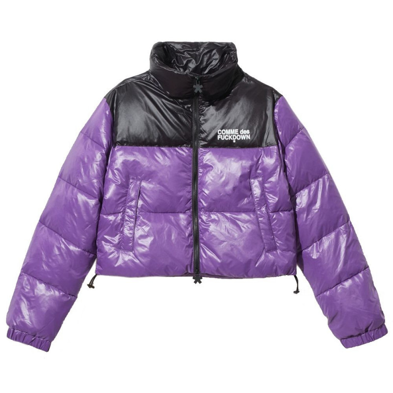 Giacche e cappotto in nylon viola - S