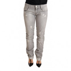 Jeans denim da donna cotone...