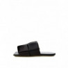 Sabot Maxi Intreccio In Pelle Nera - EU42/US12