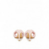 Sandalo Sabot Con Tacco In Pelle Rosa Chiaro Con Intreccio - EU40/US10