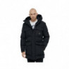 Giacca in nylon nero - L