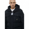 Giacca in nylon nero - L