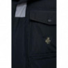 Giacca in nylon nero - L