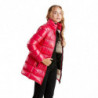Giacche e cappotto in nylon fucsia - S