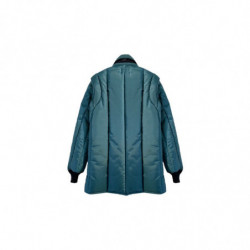 Giacca in nylon azzurro - L