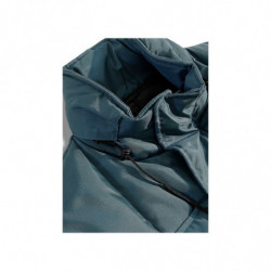 Giacca in nylon azzurro - L