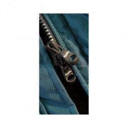 Giacca in nylon azzurro - L