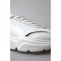 Daymaster da donna in pelle bianca argento - EU38.5/US8