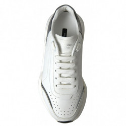 Daymaster da donna in pelle bianca argento - EU38.5/US8